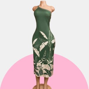 Island Paradise Scallop Dress